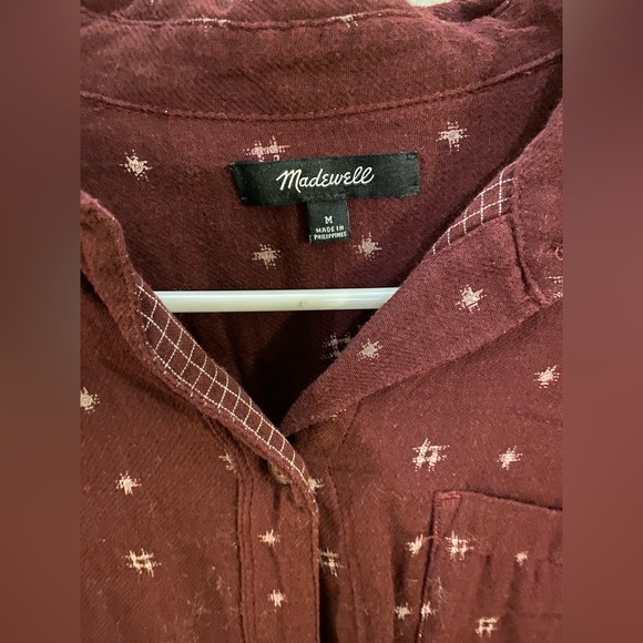 Madewell Printed Button Down - Picture 4 of 4